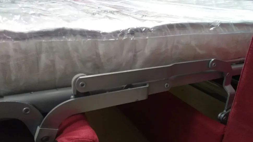 Divano letto microfibra in poliuretano Hopplà in Offerta Outlet