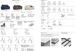 Divano Letto modello Sirmione di Rosini in offerta