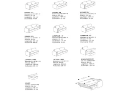Divano letto Russel Excò a prezzo scontato