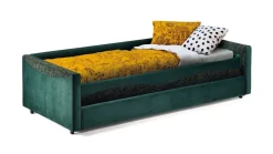 Divano letto singolo girevole twis in Tessuto Artigianale a prezzo ribassato