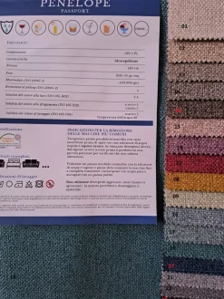 Divano letto tessuto in poliuretano Hopplà in Offerta Outlet