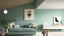 Divano letto tessuto in poliuretano Lecomfort a prezzo scontato