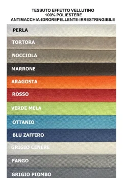 Divano letto tessuto in poliuretano Collezione esclusiva a prezzo Outlet