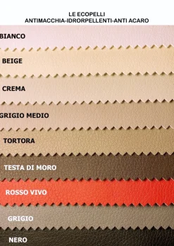 Divano letto tessuto in poliuretano Collezione esclusiva a prezzo Outlet