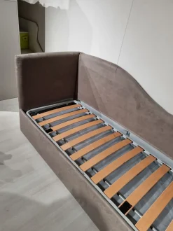 Divano letto tessuto in poliuretano Salvetti a prezzo Outlet