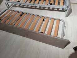 Divano letto tessuto in poliuretano Salvetti a prezzo Outlet