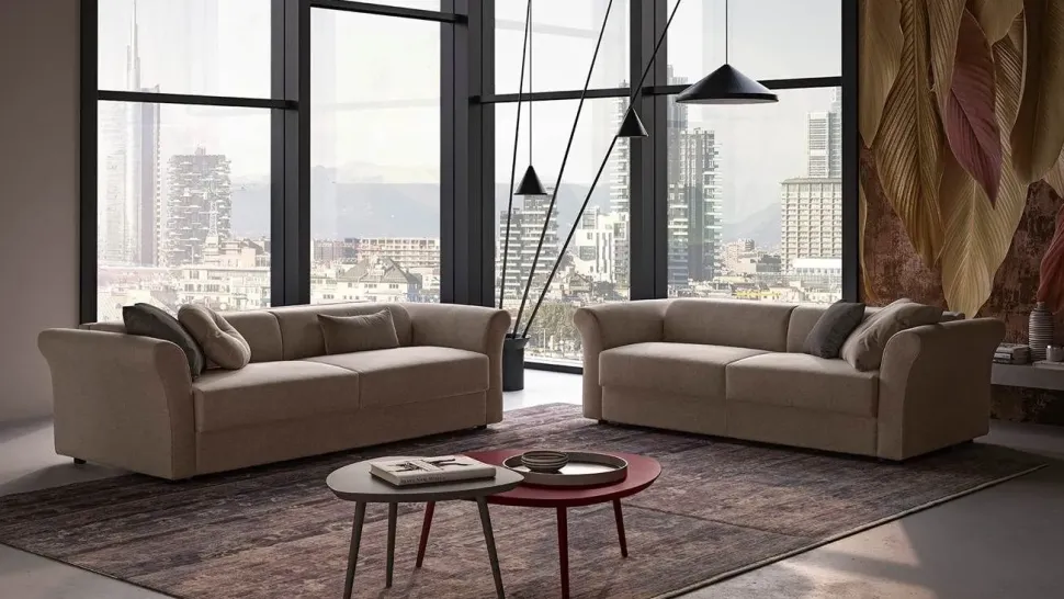 Divano Letto Tolomeo Doimo salotti a 2606 Euro