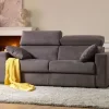 Divano letto Tommy con letto a ribalta e poggiatesta reclinabili  in OFFERTA - 40%