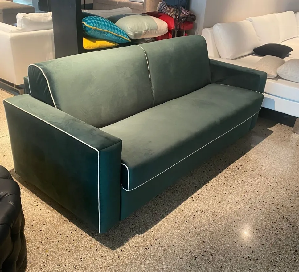 Divano letto velluto luxury Md work con forte sconto