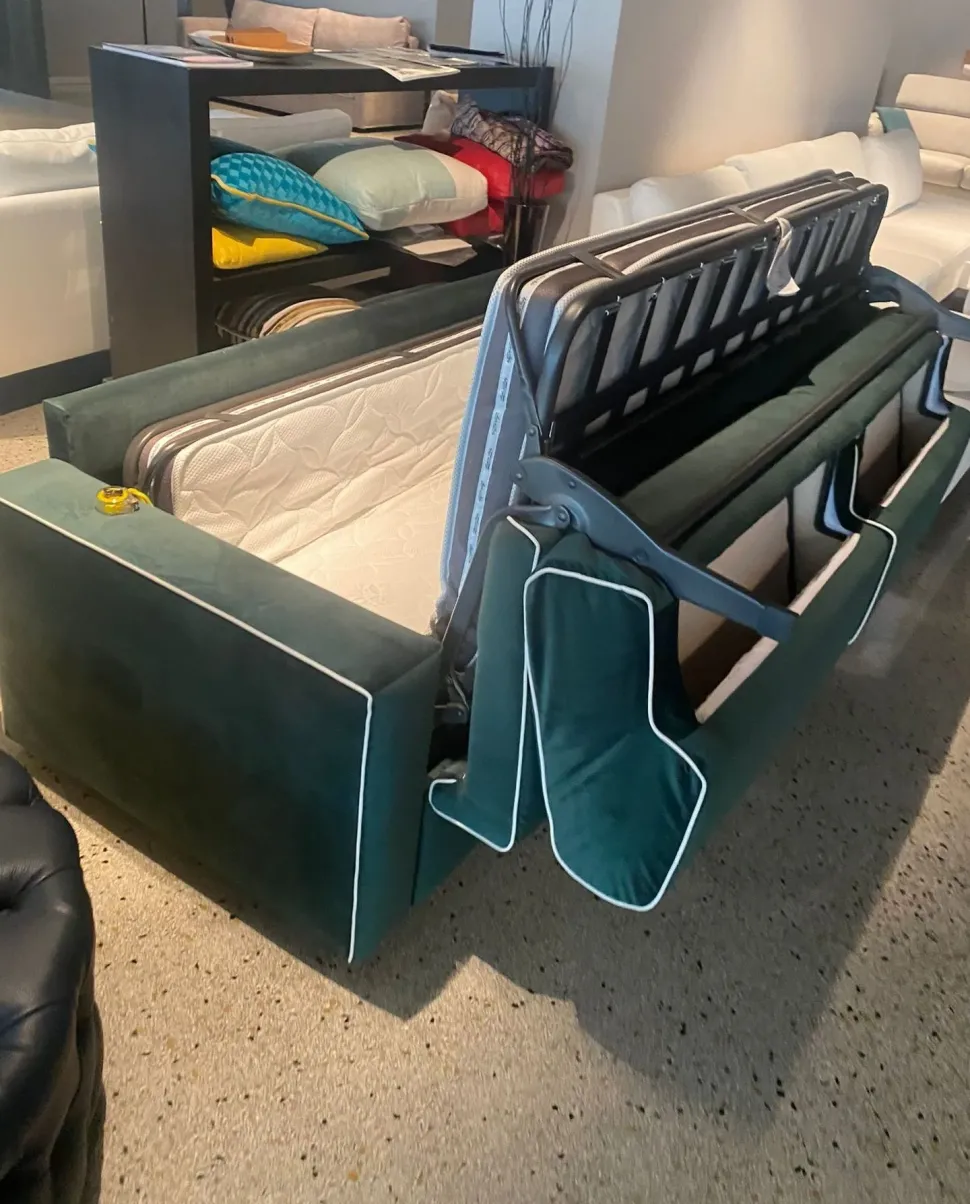 Divano letto velluto luxury Md work con forte sconto