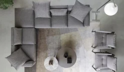 Divano Lineare a 3 posti Binario di Flou: prezzo su richiesta