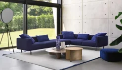 Divano Lineare a 3 posti Binario di Flou: prezzo su richiesta