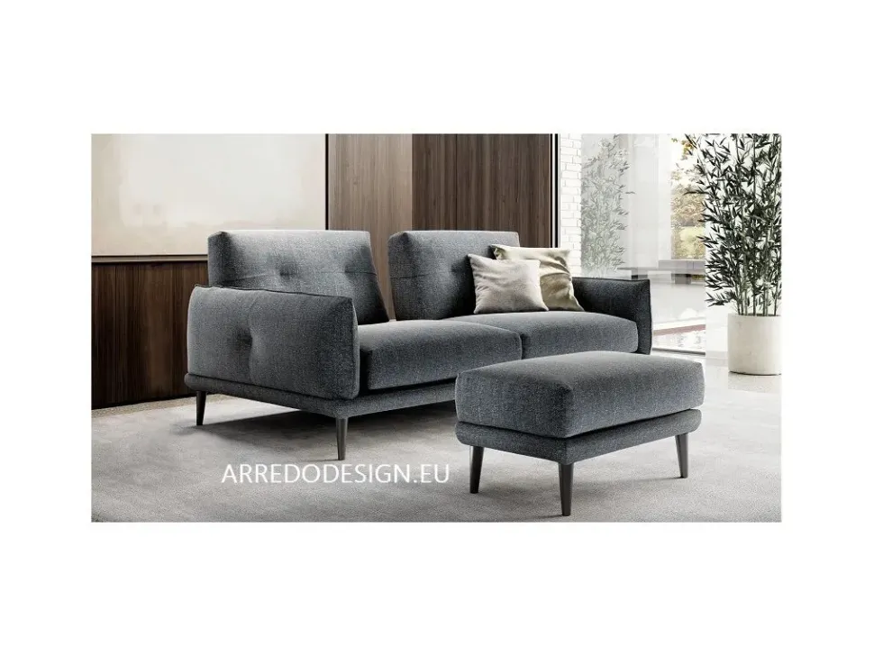 Divano lineare Blake Doimo salotti a PREZZO OUTLET scontato del 35%