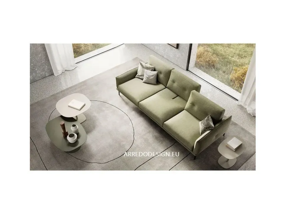 Divano lineare Blake Doimo salotti a PREZZO OUTLET scontato del 35%