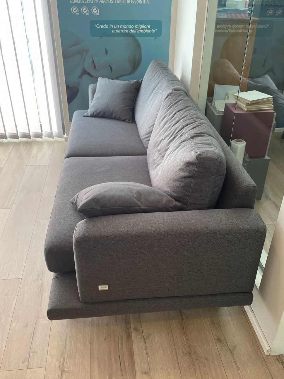 Divano Lineare Divano componibile doimo salotti mod. philip 92 a prezzo outlet Doimo salotti a 1900 Euro