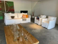 Divano Lineare Ghost divano e poltrone gervasoni di Gervasoni a prezzo ribassato