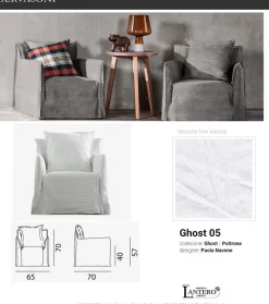 Divano Lineare Ghost divano e poltrone gervasoni di Gervasoni a prezzo ribassato