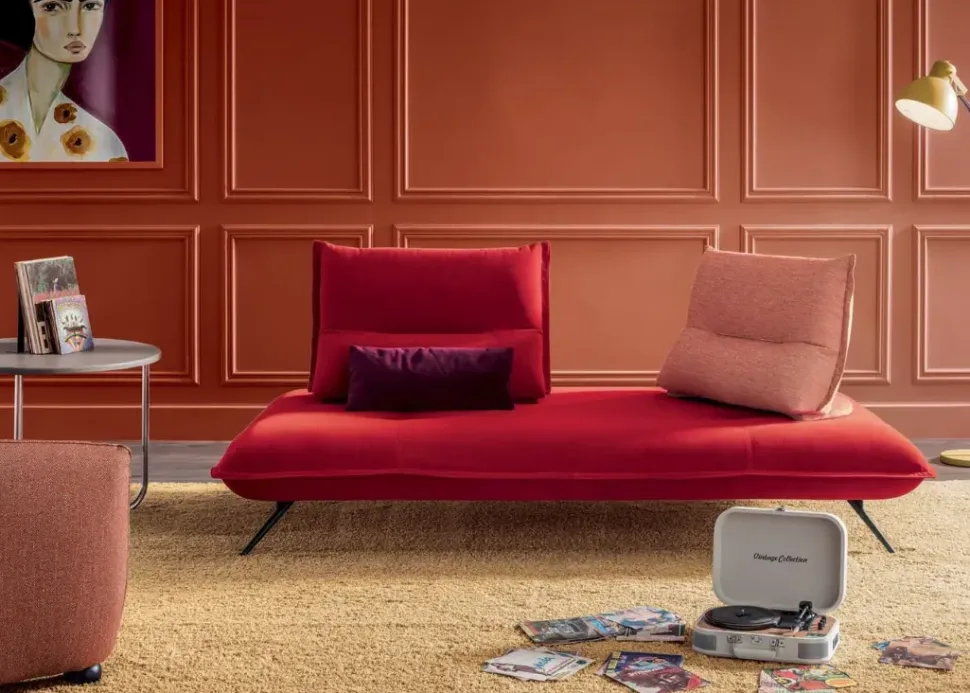 Divano Lineare in Tessuto Divano componibile modello scorpio aerre di Aerre italia