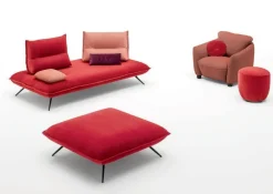 Divano Lineare in Tessuto Divano componibile modello scorpio aerre di Aerre italia