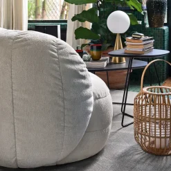 Divano Lineare in Tessuto Reef di Connubia