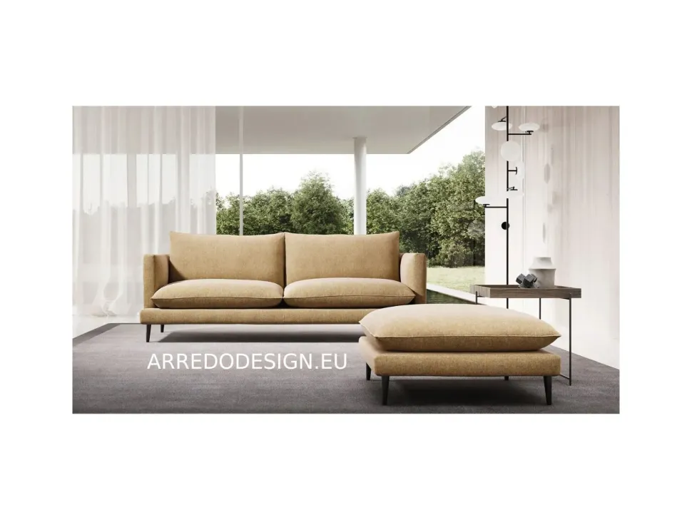 Divano lineare Klint Doimo salotti a PREZZO OUTLET scontato del 35%