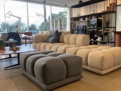 Divano Lineare modello Sacai di Franco ferri a prezzi outlet