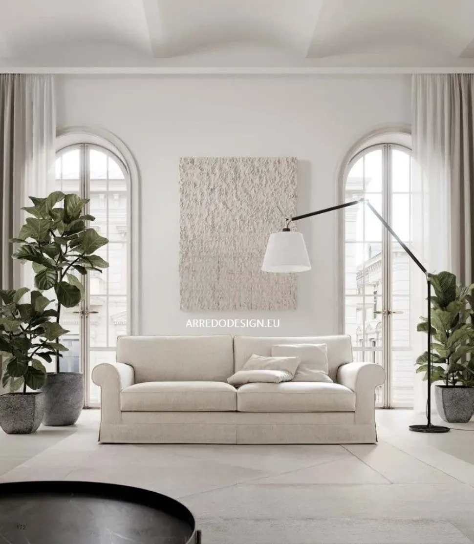 Divano lineare Prince Doimo salotti: con uno SCONTO ESCLUSIVO del 35%