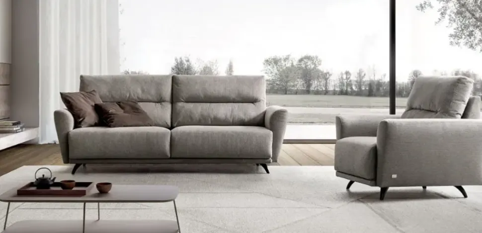 Divano Lineare Victor Doimo salotti in Offerta Outlet a 4200€
