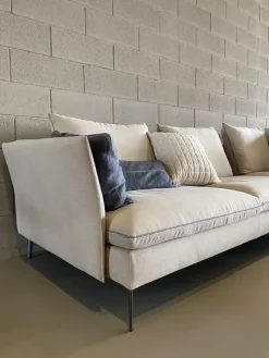 Divano Link in Tessuto sfoderabile di Biba salotti scontato 48%