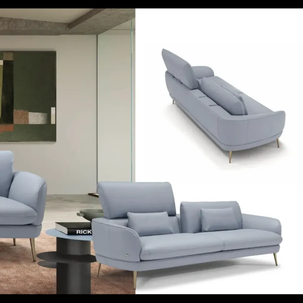 Divano Looming in Microfibra non sfoderabile di Egoitaliano scontato 30%