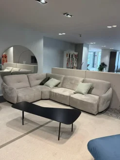 Divano Lux in Tessuto non sfoderabile di Franco ferri scontato 50%