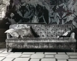 Divano Luxury memory velluto artigianale vari colori Md work OFFERTA OUTLET