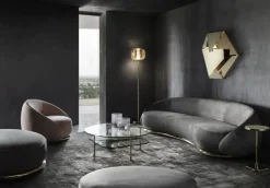 Divano Luxury sofa nabuk ottone  Md work in offerta