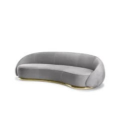 Divano Luxury sofa nabuk ottone Md work in offerta