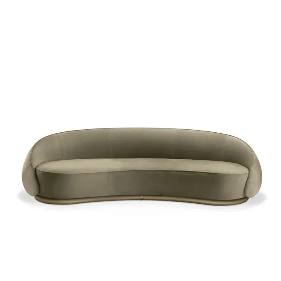 Divano Luxury sofa nabuk ottone Md work in offerta