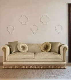 Divano manzoni classico memory in Tessuto Md work a prezzo scontato