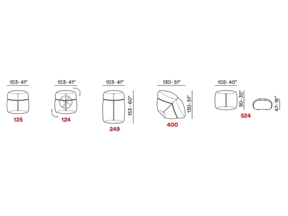 Divano Max divani Chicca PREZZI OUTLET sconto 30%