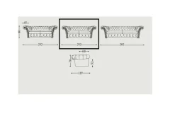 Divano Md work Divano pelle scamosciata piu piuma PREZZI OUTLET sconto 44%