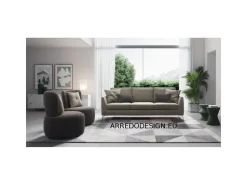 Divano Mike tessuto in poliuretano Le comfort a prezzo Outlet