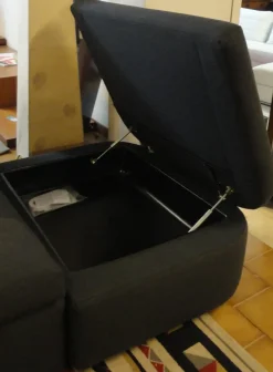 Divano Mimo Salotti Loop Divani lineari Tessuto Divano 3 posti