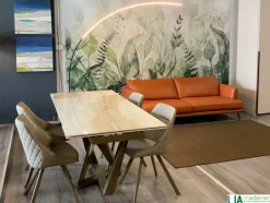 Divano moderno pelle Sophia  di Egoitaliano con sconto del - 30%