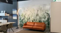 Divano moderno pelle Sophia  di Egoitaliano con sconto del - 30%