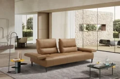 Divano moderno pelle Tate di Egoitaliano con sconto del - 35%