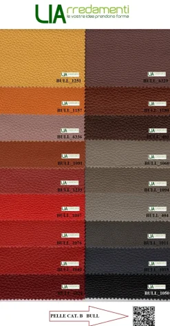 Divano moderno pelle Tate di Egoitaliano con sconto del - 35%