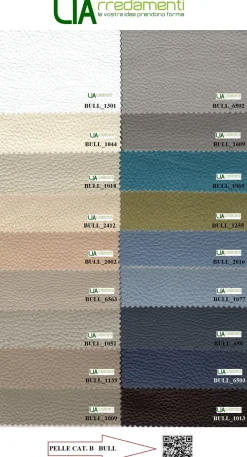 Divano moderno pelle Tate di Egoitaliano con sconto del - 35%