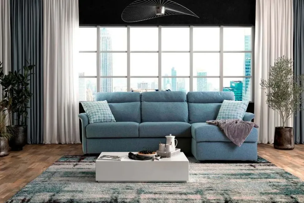 Divano moderno tessuto Divano letto luxury materasso da 18 cm di Md work con sconto del - 45%