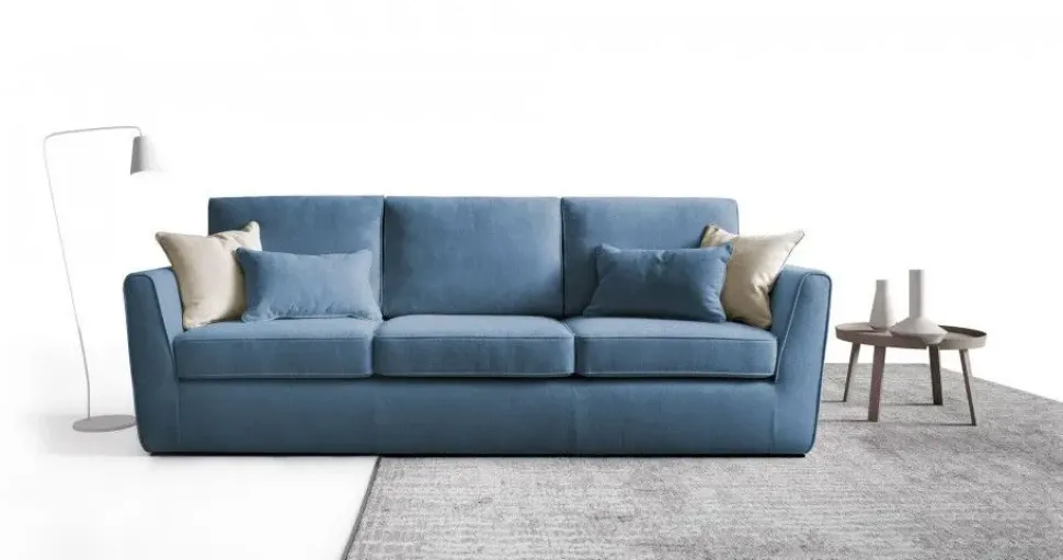 Divano moderno tessuto Divano 3 posti loly di Artigianale con sconto del - 22%
