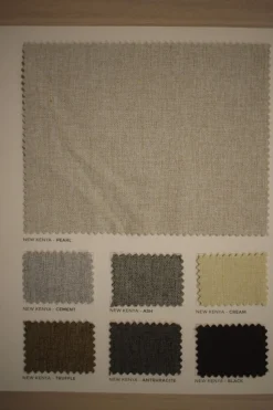 Divano moderno tessuto Feng di Collezione esclusiva con sconto del - 40%