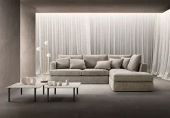 Divano moderno tessuto Glammy di Samoa con sconto del - 35%