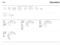 Divano Moderno Times con Grandi a prezzo riservato